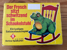 Frosch sitzt schwitzend gebraucht kaufen  Schwaig b.Nürnberg