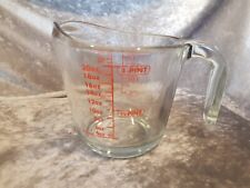 Clear glass measuring for sale  FARINGDON