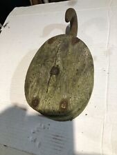 Wooden pulley block for sale  NORWICH