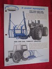 1977 BROYHILL 3 POINT HITCH SPRAYERS BROCHURE for sale  Vermont