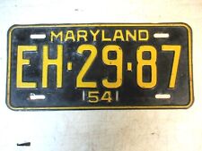1954 maryland license for sale  Mankato