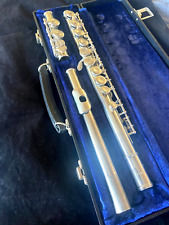 YAMAHA YFL 225N OVERHAULED FLUTE OFFSET G, C FOOT VIDEO DEMO, used for sale  Shipping to South Africa