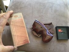 NIB Magnum SMITH & WESSON K FRAME WOOD GRIPS POLICE SQUARE BUTT  for sale  Cascade