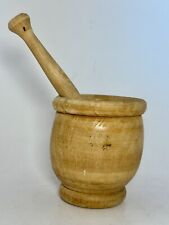 Vintage wood mortar for sale  Basile