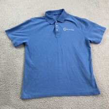 Camisa polo masculina GE Oil & Gas XL extra grande azul algodão curta SLV comprar usado  Enviando para Brazil
