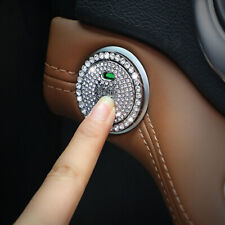 Usado, Anéis decorativos adesivos de botão de partida de ignição motor de carro diamante acessórios para carro comprar usado  Enviando para Brazil