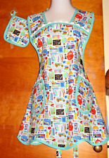 Handmade bib apron for sale  Shipping to Ireland
