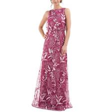 Usado, Vestido de noite longo JS Collections feminino Rita rosa blusa 16 BHFO 8904 comprar usado  Enviando para Brazil