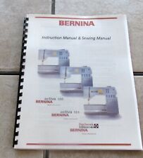 INSTRUCTION & SEWING MANUALS FOR SEWING MACHINES BERNINA ACTIVA 130,131, 140 for sale  Tucson