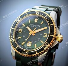 Usado, Lindo relógio social Victorinox Maverick grande 43mm mostrador verde dourado  comprar usado  Enviando para Brazil