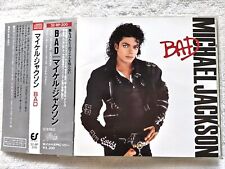 Michael Jackson BAD W/Obi JAPÃO CD 3200YEN / 32・8P-200, 1987 Pro. Quincy Jones, usado comprar usado  Enviando para Brazil