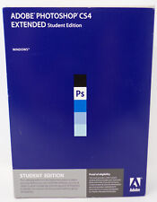 Adobe Photoshop CS4 Extended Student Edition Windows With Serial Number for sale  Shipping to South Africa