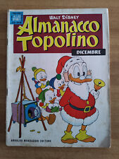 ALMANACCO TOPOLINO N°12 DICEMBRE 1959 STORIE COMPLETE DI BIANCANEVE ALBI D'ORO usato  Vaiano Cremasco