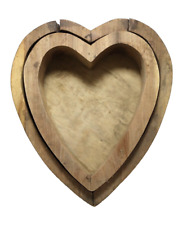 Wood heart rustic for sale  Scales Mound