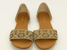 Andiamo APupil Woman's Flat Slip on Sandal Size 8M Beige Shoes, käytetty myynnissä  Leverans till Finland
