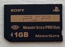 Tarjeta de memoria Sony PSP 1 GB Memory Stick Pro Duo Magic Gate segunda mano  Embacar hacia Argentina