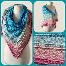 Crochet shawl wrap for sale  KING'S LYNN