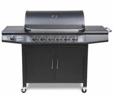 CosmoGrill 6+1 Deluxe Gas Black Barbecue Grill incl Side Burner (sealed return), used for sale  Shipping to South Africa