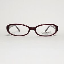 Coach Jill Damskie owalne okulary w półprzezroczystej czerwieni (żurawina) | Rozmiar: 50mm na sprzedaż  Wysyłka do Poland