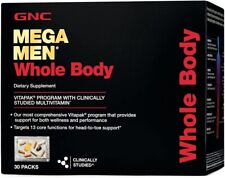 Tabletas del programa Vitapak de cuerpo entero GNC Mega para hombres - 30 unidades caducidad larga 06/25, usado segunda mano  Embacar hacia Argentina