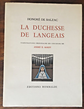 Balzac duchesse langeais d'occasion  Créon