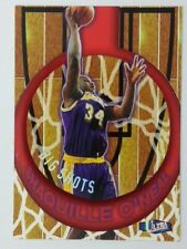 1997-98 Fleer Ultra Big Shots Shaquille Oneal #3, inserção em relevo, Lakers, pátio comprar usado  Enviando para Brazil