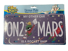 Placa de Metal Marvin the Martian ON@ MARS NUEVA rara de encontrar Looney Tunes segunda mano  Embacar hacia Argentina