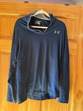 Under Armor Fitted Long Sleeve Compression Shirt Turtle Neck Blue M Medium for sale  Shipping to South Africa