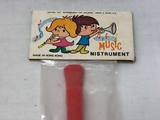 Usado, Instrumento musical vintage de brinquedo feito em Hong Kong novo na caixa loja de centavos comprar usado  Enviando para Brazil
