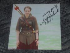 ANNA POPPLEWELL - CRONICLES OF NANIA  - 8x8 PHOTO SIGNED for sale  Shipping to South Africa