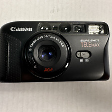 Câmera de Filme 35mm CANON Sure Shot TeleMax - Testada - Ótimo Estado - Com Estojo comprar usado  Enviando para Brazil