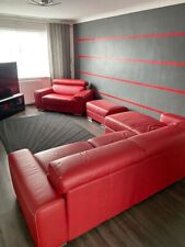 Large red leather for sale  HARROW