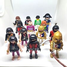 PLAYMOBIL Lot Of 14 Figures Pirates Knights Medieval Fantasy Pretend Play, occasion d'occasion  Expédié en Belgium