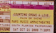 Counting crows live for sale  Bonita Springs