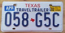 Texas 2002 travel for sale  Owensboro