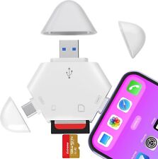 Lector de tarjetas SD para iPhone, triángulo USB tipo C lector de tarjetas de memoria para iPhone USADO, usado segunda mano  Embacar hacia Argentina