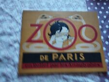 Zoo paris relief d'occasion  Le Mans