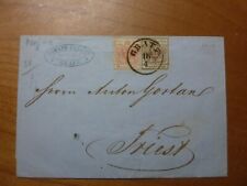 Austria lettera 1855 usato  San Vito Al Tagliamento