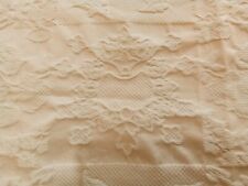 upholstery fabric cream jacquard for sale  LOUGHBOROUGH