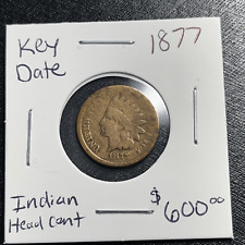 1877 indian head cent for sale  Palmetto