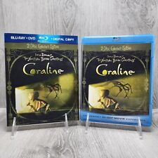 Coraline (2009) Blu-ray + DVD + OOP Capa Rara + Óculos 3D Colecionador comprar usado  Enviando para Brazil