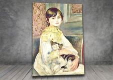 Auguste Renoir  Julie Manet portrait FRAMED CANVAS PAINTING ART PRINT  1266, used for sale  Shipping to South Africa