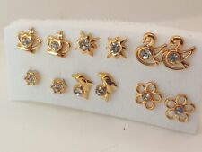 Earrings set gold d'occasion  Expédié en Belgium
