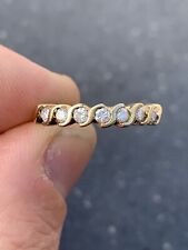9ct Gold Diamond 7 Stone Ring, 9k 375 for sale  Shipping to South Africa