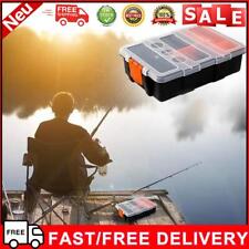 Fishing Bait Box Wear-resistant Fishing Suitcase for Hardware Screws Accessories comprar usado  Enviando para Brazil