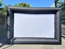 Inflatable Projector Screen 16 Ft Blow up Cinema & Outdoor Stand Beer Garden for sale  Shipping to South Africa