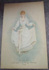 1889 chromolithograph letty for sale  STROUD