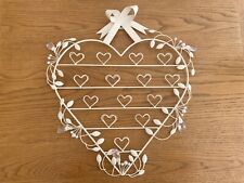Cream heart shaped for sale  NORWICH