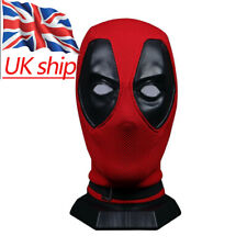 Cosplay Deluxe Deadpool Máscara Facial Completa Respirável Capacete de Malha Halloween Prop, usado comprar usado  Enviando para Brazil