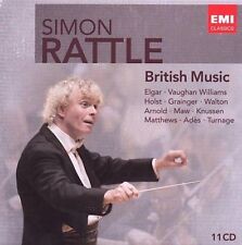 Simon Rattle: música britânica (CD, outubro de 2009, 11 discos, clássicos da EMI) comprar usado  Enviando para Brazil